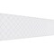 Ekena Millwork Set of Four Panels for 94 1/2"W x 28 1/4"H Checkerboard Fretwork Wainscot Wall Paneling WPKP14X01X47CBD - alternate 1